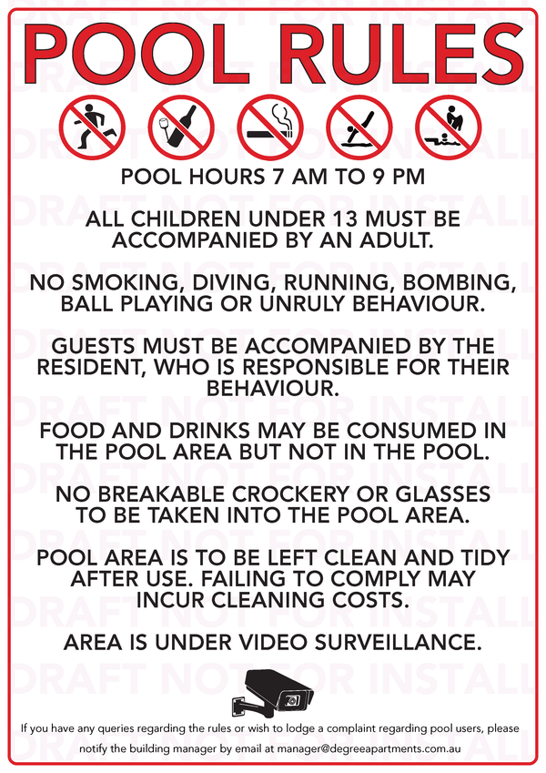 Pool Rules Signs and Other Solutions - www.cprsigns.com.au