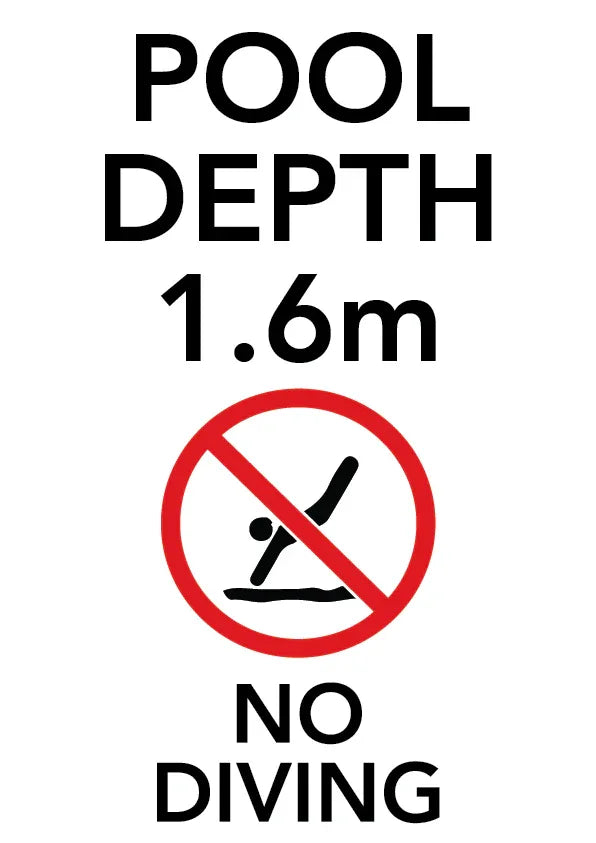 Pool Depth Signs - www.cprsigns.com.au