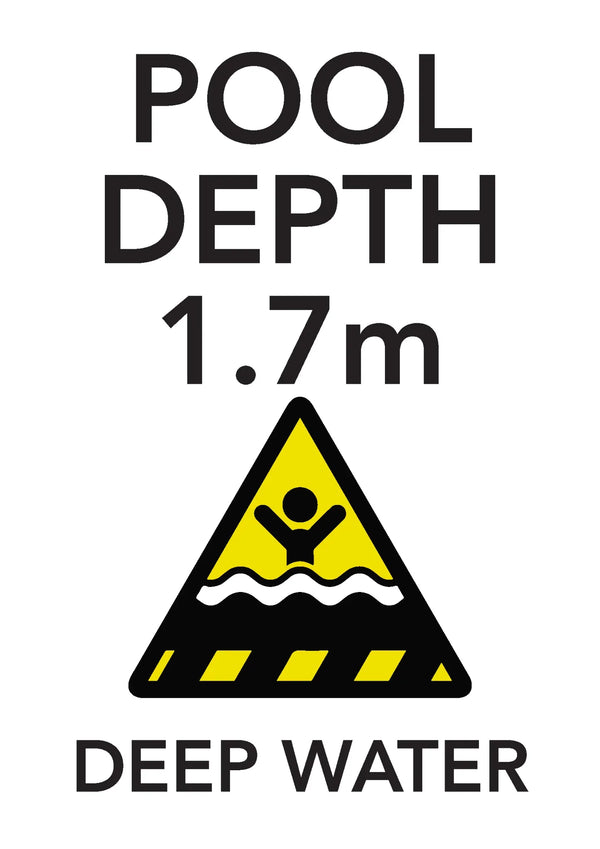 Pool Depth Signs - www.cprsigns.com.au
