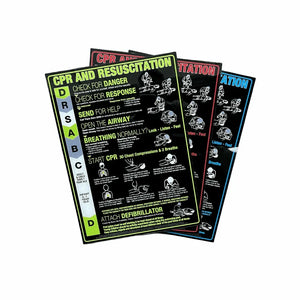 Black Acrylic CPR Signs - www.cprsigns.com.au