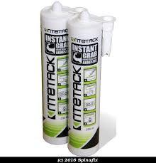 Ritetack silicone adhesive for aluminium and acrylic sign installation