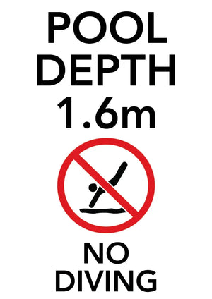 Pool Depth Signs - www.cprsigns.com.au